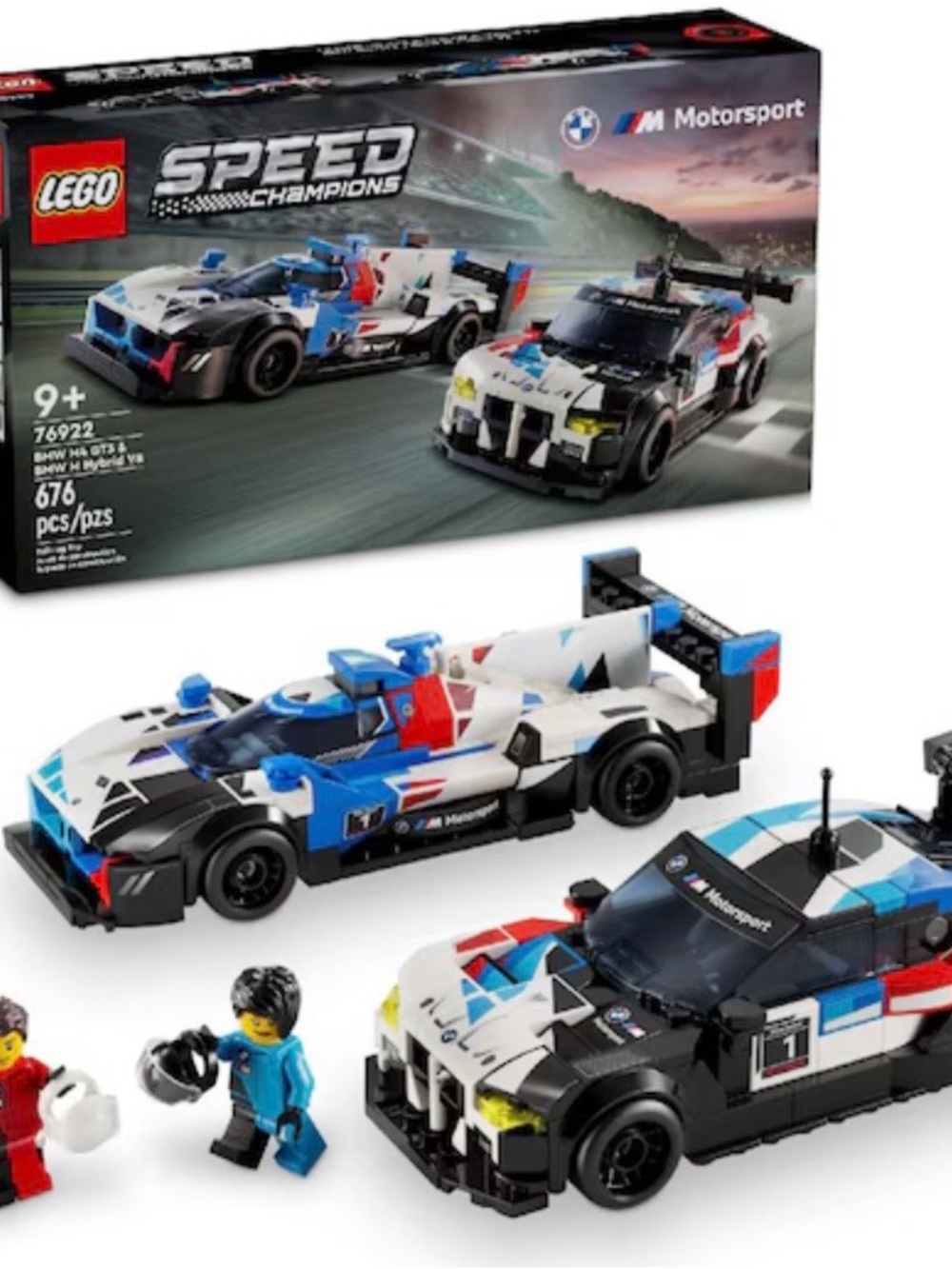 *NEW* Lego 76922 Speed Champions BMW M4 GT3 & BMW M Hybrid 9 V8 Racing Cars
